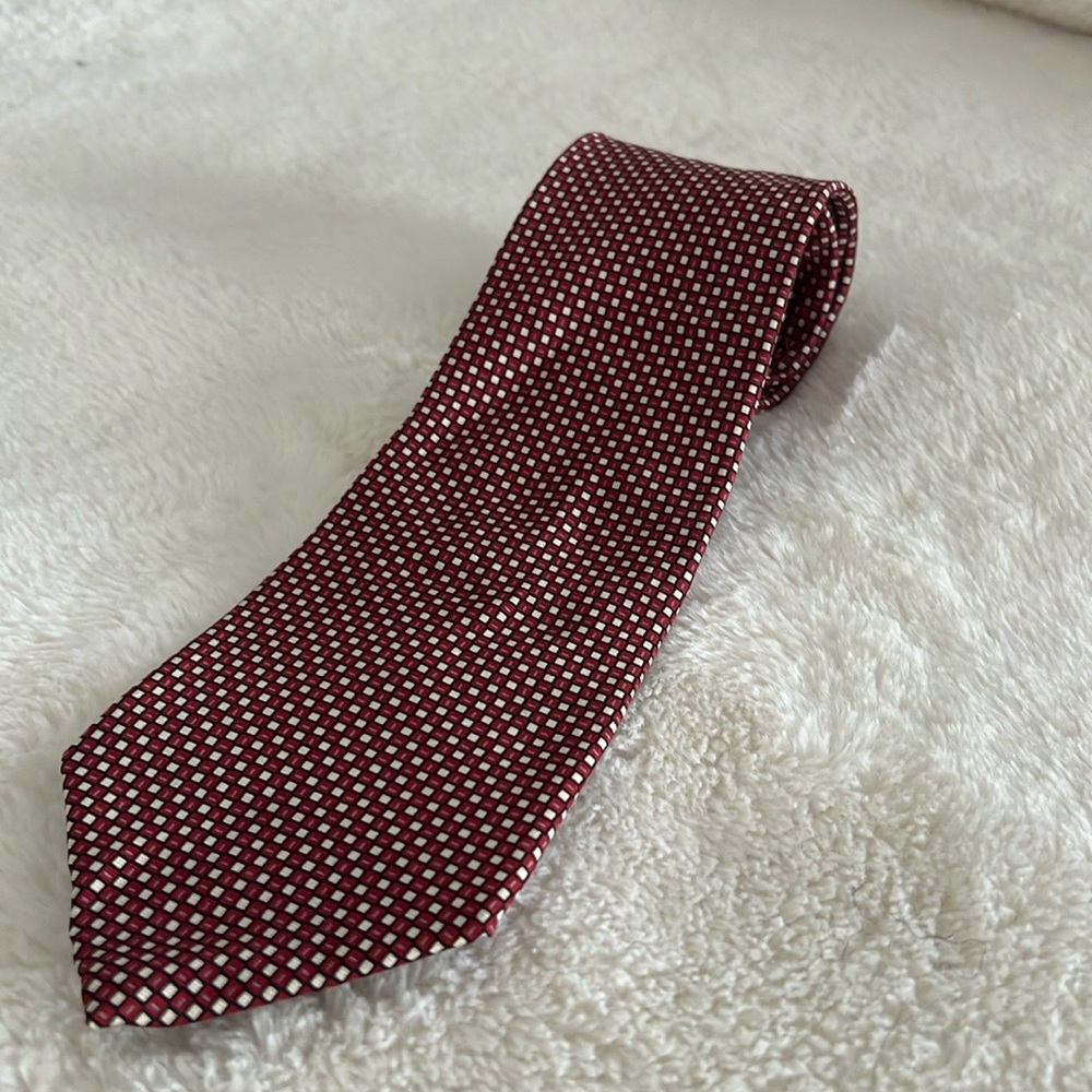 Tommy Hilfiger Tie- Red Checked
